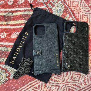 Bandolier Shiela iPhone 12 Max Pro case w/ chain